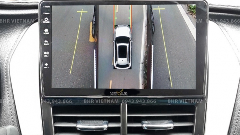 Màn hình DVD Android liền camera 360 xe Toyota Yaris 2019 - nay | Kovar Plus 360